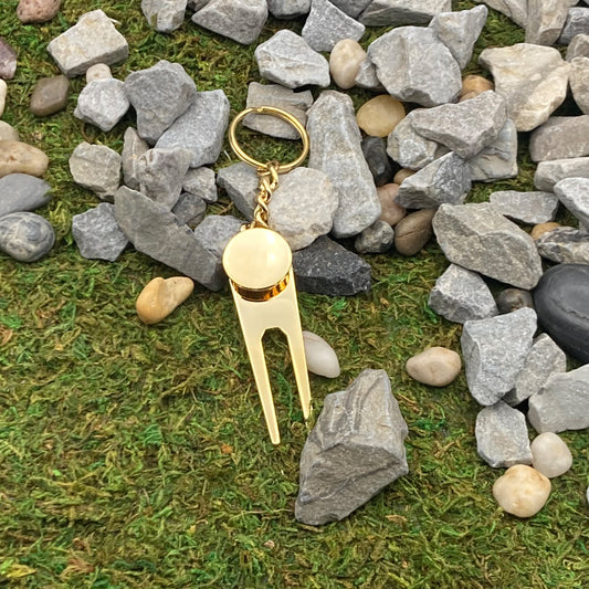 Golf Divot Tool Key Chain