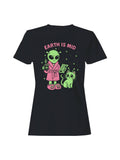 Alien Morning Routine Humor Design Women's T-Shirt