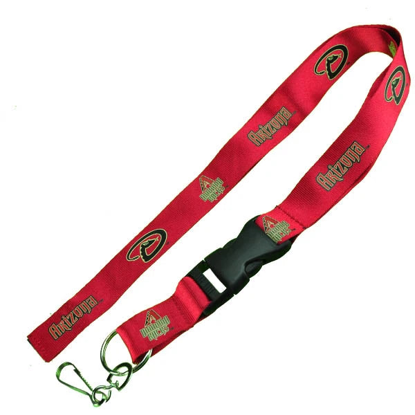 Arizona Diamondbacks Logo Lanyard Keychain
