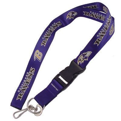 Baltimore Ravens Lanyard Keychain