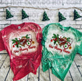 Bleached Christmas Tee - One Merry Nurse Holiday Shirt