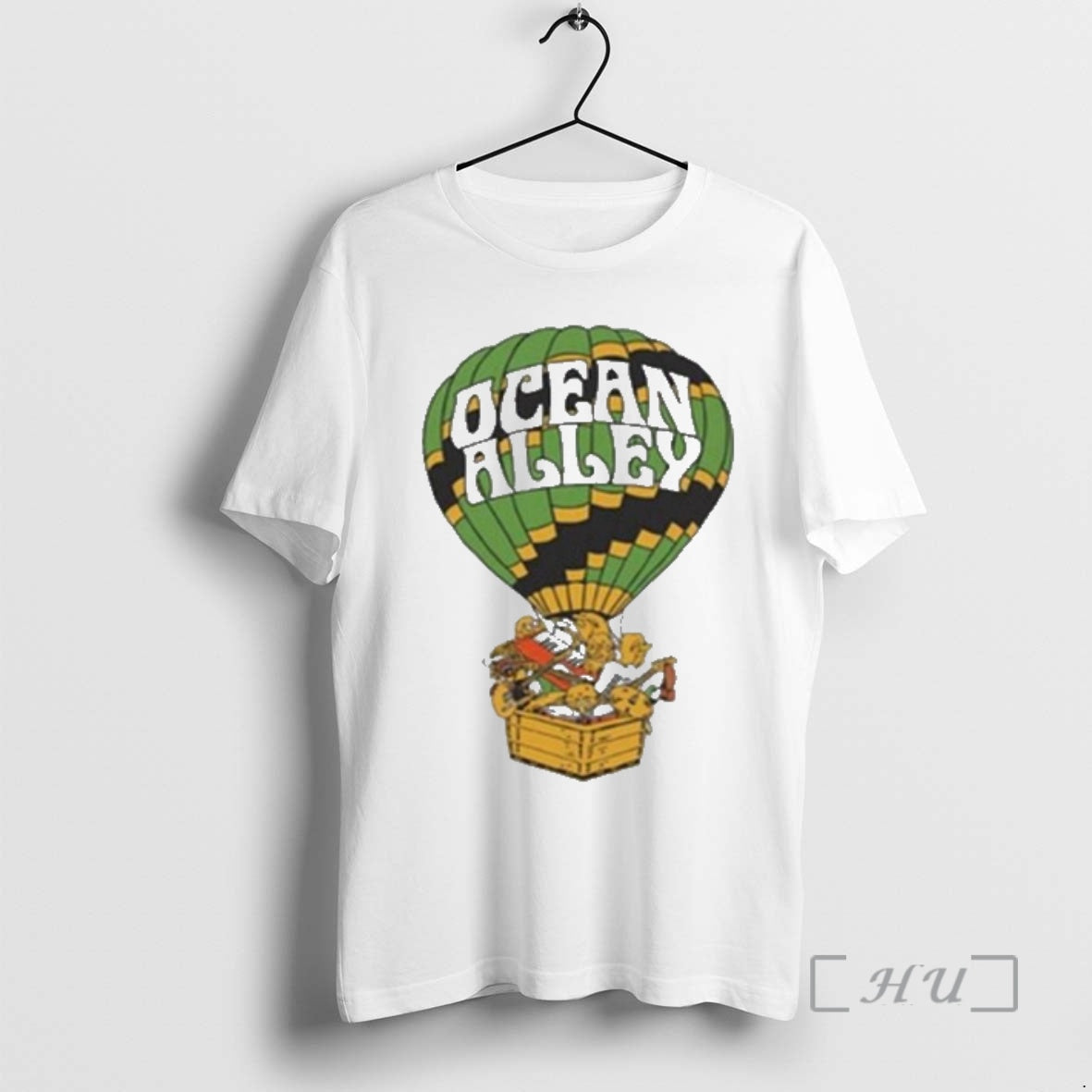 Officials Ocean Alley 2026 Aus Nz Tour Hot Air Balloon Unisex T-shirt, Sweatshirt, Hoodie, Long Sleeve Tee