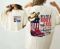 Toby Keith TShirt, Courtesy Of The Red Shirt White And Blue In 4th Of July Shirt, Patriotic America Shirt For Men and Women, Menswear Graphic Tee