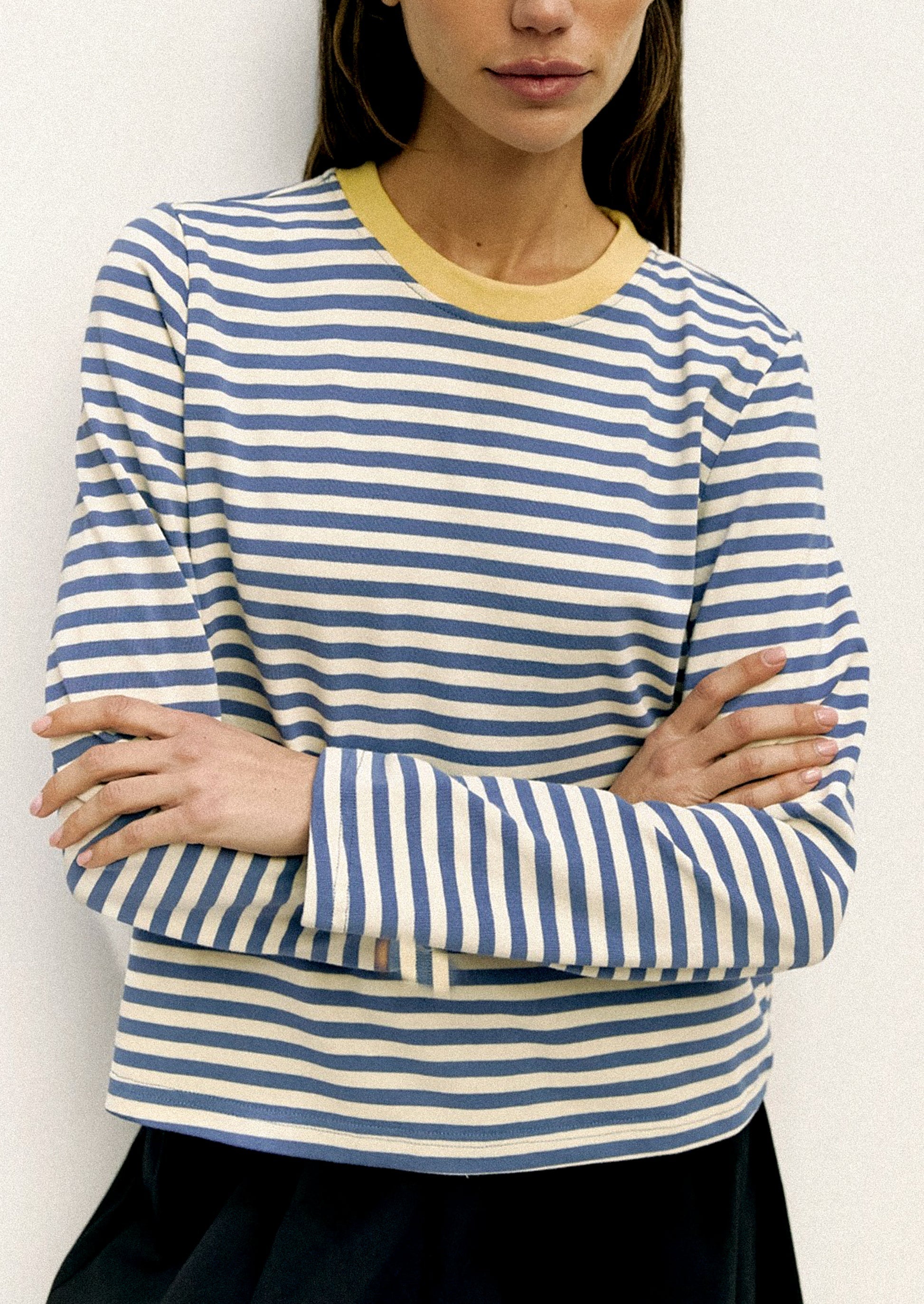 Rey Striped Long Sleeve Tee