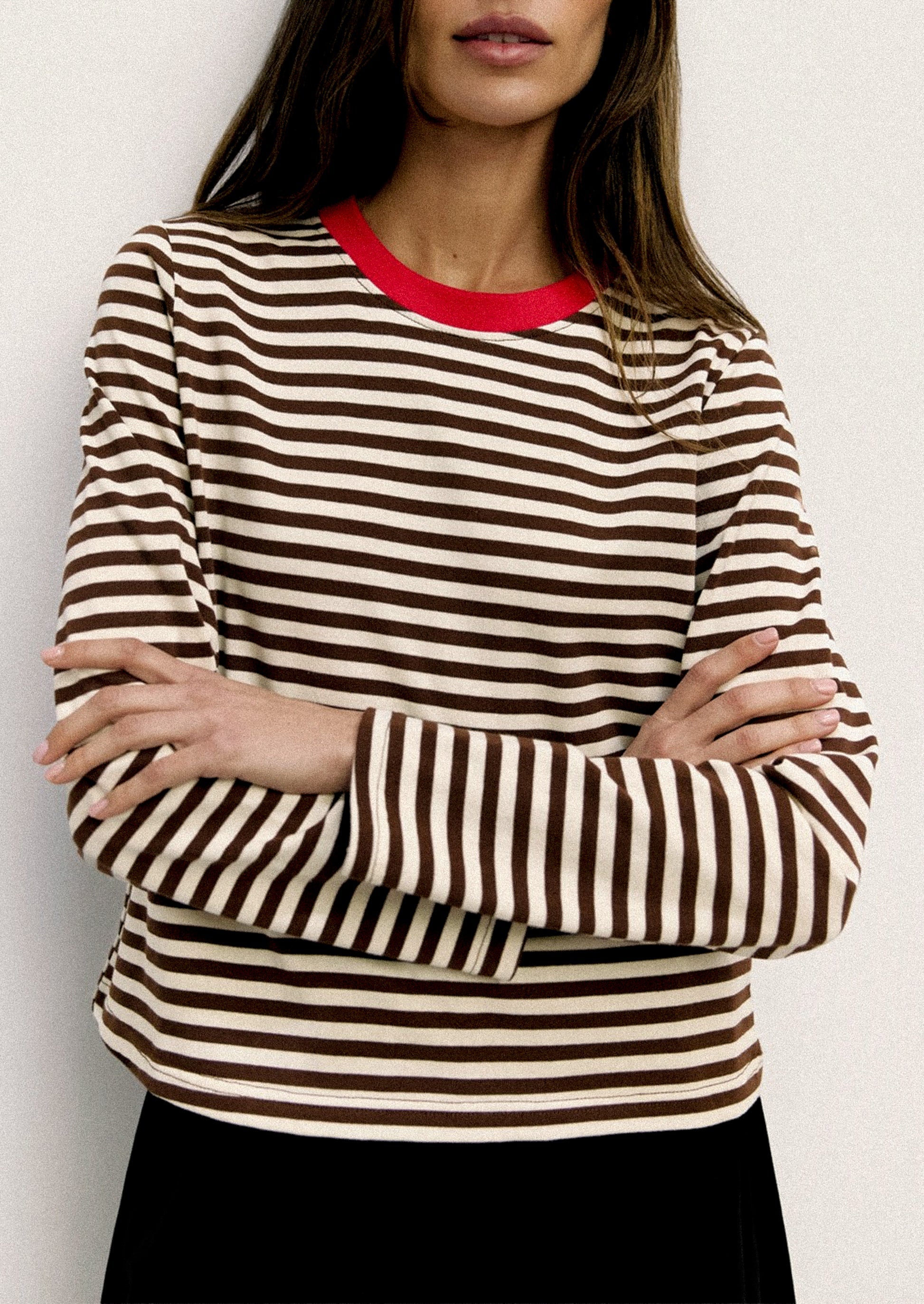 Rey Striped Long Sleeve Tee