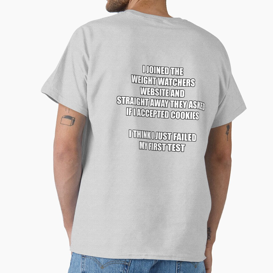 Dad Joke - Weight Watchers Website by Scott Brown Unisex T-shirt, Sweatshirt, Hoodie, Long Sleeve Tee