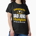 Mens Dad Joke Champion Gifts funny father's day gift, bad puns by Simeon Dorelus Unisex T-shirt, Sweatshirt, Hoodie, Long Sleeve Tee
