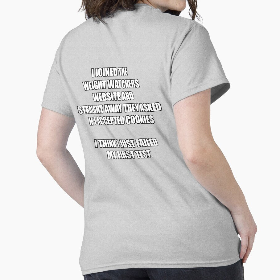 Dad Joke - Weight Watchers Website by Scott Brown Unisex T-shirt, Sweatshirt, Hoodie, Long Sleeve Tee