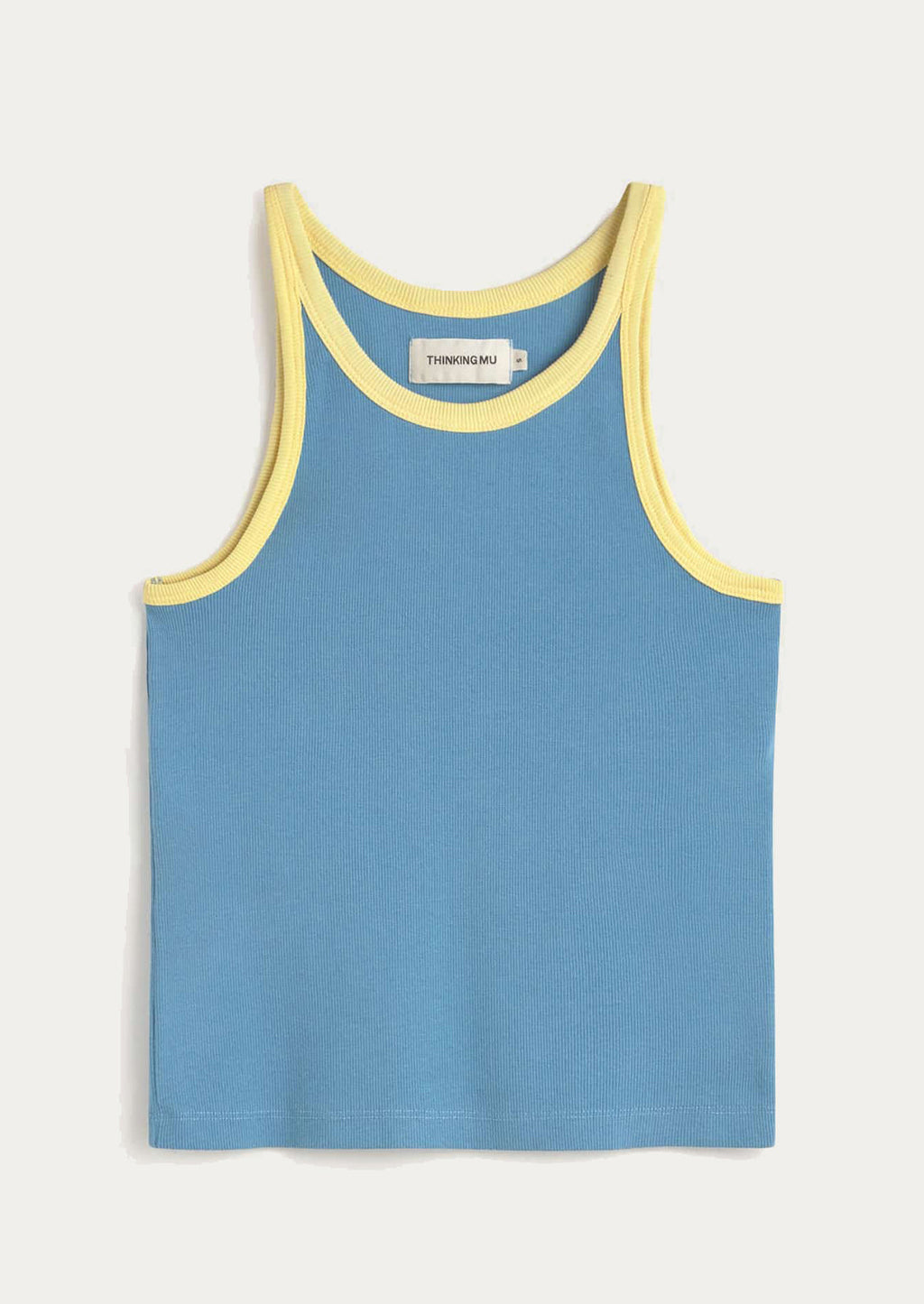 Harriet Contrast Cotton Tank