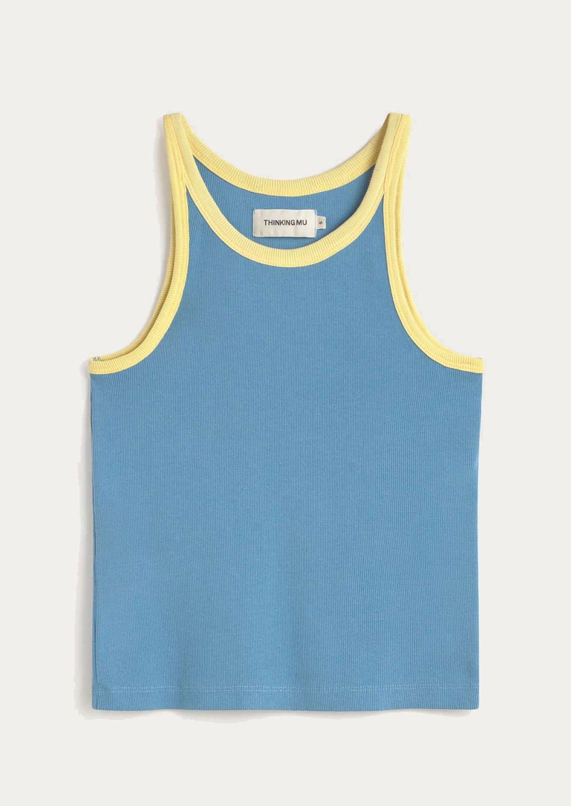 Harriet Contrast Cotton Tank